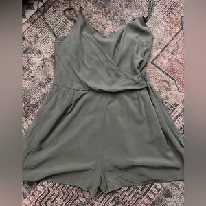 Olive Green Women's Jumpsuit